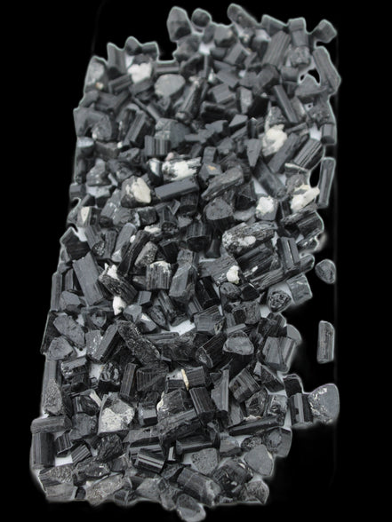 Black Tourmaline tiny natural crystals 3-10mm 250g Wholesale in sunlight - Rocks and Things Store