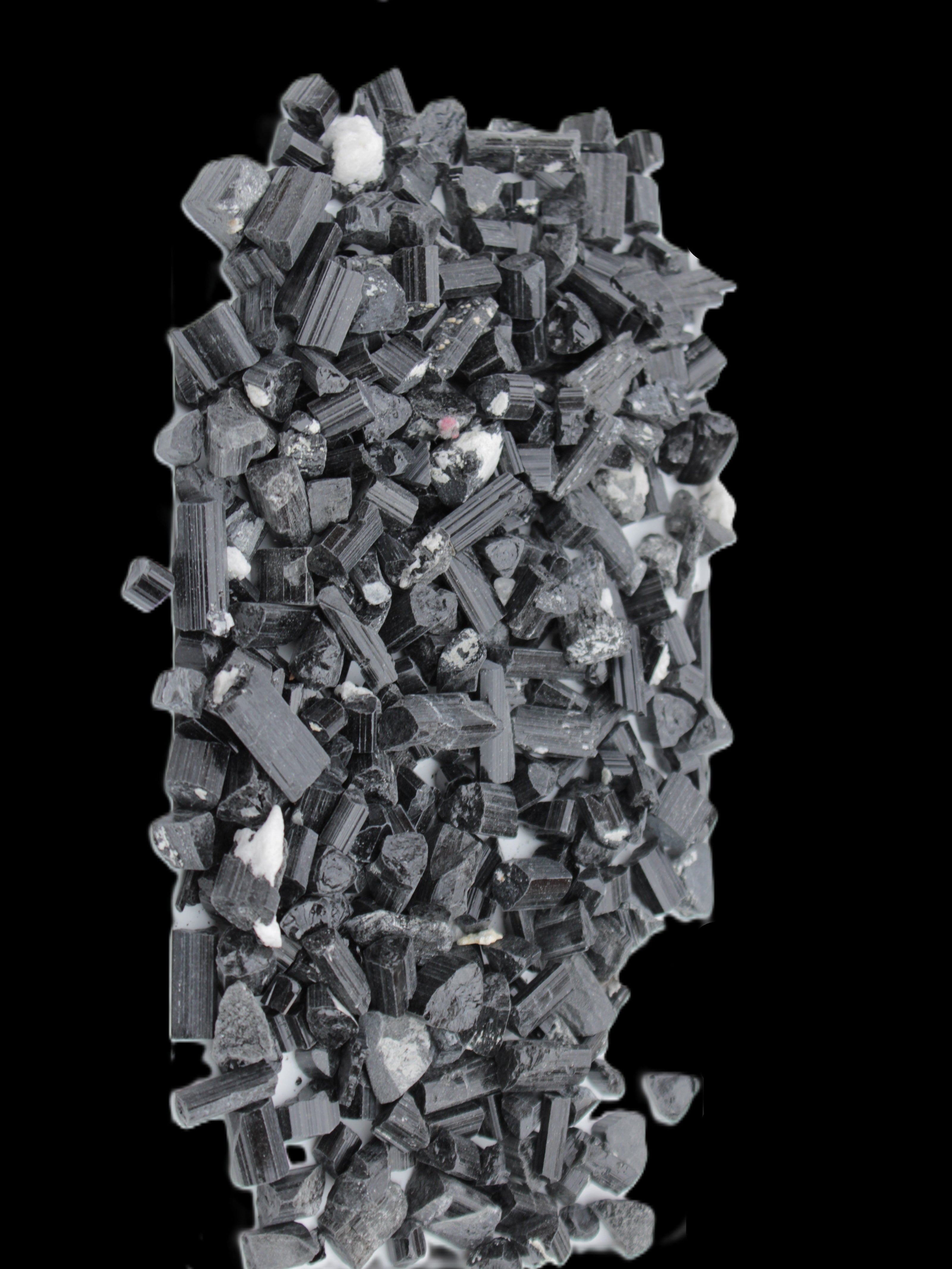 Black Tourmaline tiny natural crystals 3-10mm 250g Wholesale in sunlight - Rocks and Things Store