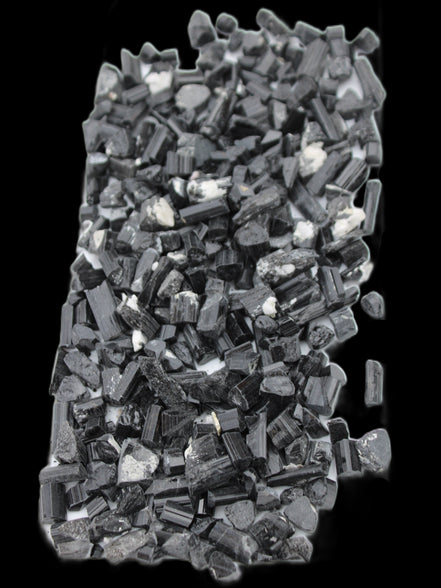 Black Tourmaline tiny natural crystals 3-10mm 250g Wholesale in sunlight - Rocks and Things Store