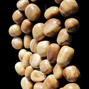 Chocolate Calcite 39 tumbled stones  23*17mm - 25*22mm 670g Wholesale in sunlight - Rocks and Things Store