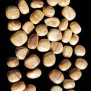 Chocolate Calcite 39 tumbled stones  23*17mm - 25*22mm 670g Wholesale in sunlight - Rocks and Things Store