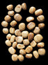 Chocolate Calcite 39 tumbled stones  23*17mm - 25*22mm 670g Wholesale in sunlight - Rocks and Things Store