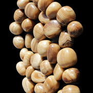 Chocolate Calcite 39 tumbled stones  23*17mm - 25*22mm 670g Wholesale in sunlight - Rocks and Things Store