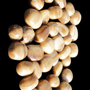 Chocolate Calcite 39 tumbled stones  23*17mm - 25*22mm 670g Wholesale in sunlight - Rocks and Things Store