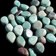 Chrysocolla Malachite 34 tumbled stones 19*10mm - 36*327mm 570g Wholesale Rocks and Things Store