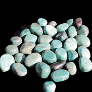 Chrysocolla Malachite 34 tumbled stones 19*10mm - 36*327mm 570g Wholesale Rocks and Things Store