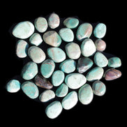 Chrysocolla Malachite 34 tumbled stones 19*10mm - 36*327mm 570g Wholesale Rocks and Things Store