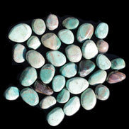 Chrysocolla Malachite 34 tumbled stones 19*10mm - 36*327mm 570g Wholesale Rocks and Things Store