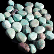 Chrysocolla Malachite 34 tumbled stones 19*10mm - 36*327mm 570g Wholesale Rocks and Things Store