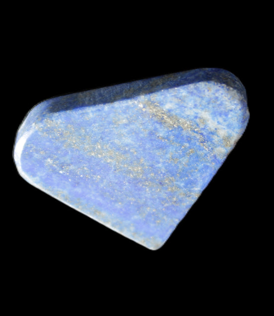 Lapis Lazuli pendant heart shape 27/31mm 10g in sunlight - Rocks and Things Store