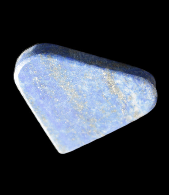 Lapis Lazuli pendant heart shape 27/31mm 10g in sunlight - Rocks and Things Store