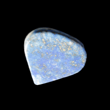 Lapis Lazuli pendant heart shape 27/31mm 10g in sunlight - Rocks and Things Store