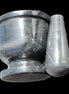 Black Marble mortar & pestle 94*95mm 1011g Rocks and Things Store