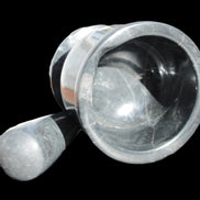 Black Marble mortar & pestle 94*95mm 1011g Rocks and Things Store