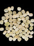 Lemon Calcite 66 tumbled stones 12*9mm - 21*18mm 600g Wholesale in sunlight - Rocks and Things Store