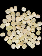 Lemon Calcite 66 tumbled stones 12*9mm - 21*18mm 600g Wholesale in sunlight - Rocks and Things Store