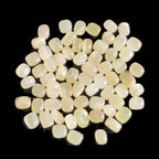 Lemon Calcite 66 tumbled stones 12*9mm - 21*18mm 600g Wholesale in sunlight - Rocks and Things Store