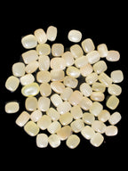 Lemon Calcite 66 tumbled stones 12*9mm - 21*18mm 600g Wholesale in sunlight - Rocks and Things Store