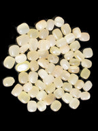 Lemon Calcite 66 tumbled stones 12*9mm - 21*18mm 600g Wholesale in sunlight - Rocks and Things Store
