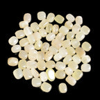 Lemon Calcite 66 tumbled stones 12*9mm - 21*18mm 600g Wholesale in sunlight - Rocks and Things Store