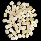 Lemon Calcite 66 tumbled stones 12*9mm - 21*18mm 600g Wholesale in sunlight - Rocks and Things Store