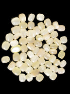 Lemon Calcite 66 tumbled stones 12*9mm - 21*18mm 600g Wholesale in sunlight - Rocks and Things Store