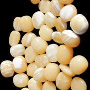 Lemon Calcite 36 tumbled stones 22*18mm - 30-24mm 730g Wholesale Rocks and Things Store