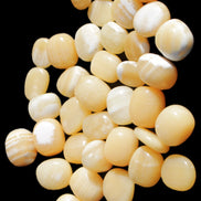 Lemon Calcite 36 tumbled stones 22*18mm - 30-24mm 730g Wholesale Rocks and Things Store