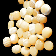 Lemon Calcite 36 tumbled stones 22*18mm - 30-24mm 730g Wholesale Rocks and Things Store