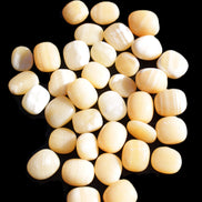 Lemon Calcite 36 tumbled stones 22*18mm - 30-24mm 730g Wholesale Rocks and Things Store