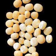 Lemon Calcite 36 tumbled stones 22*18mm - 30-24mm 730g Wholesale Rocks and Things Store