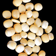 Lemon Calcite 36 tumbled stones 22*18mm - 30-24mm 730g Wholesale Rocks and Things Store