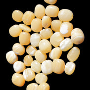 Lemon Calcite 36 tumbled stones 22*18mm - 30-24mm 730g Wholesale Rocks and Things Store