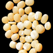 Lemon Calcite 36 tumbled stones 22*18mm - 30-24mm 730g Wholesale Rocks and Things Store