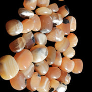 Banded Topaz Honrey Calcite 38 tumbled stones 22*12mm - 30*22mm 734g Wholesale Rocks and Things Store