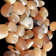 Banded Topaz Honrey Calcite 38 tumbled stones 22*12mm - 30*22mm 734g Wholesale Rocks and Things Store