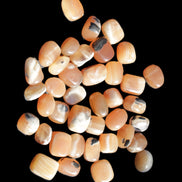 Banded Topaz Honrey Calcite 38 tumbled stones 22*12mm - 30*22mm 734g Wholesale Rocks and Things Store