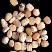 Banded Topaz Honrey Calcite 38 tumbled stones 22*12mm - 30*22mm 734g Wholesale Rocks and Things Store