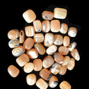 Banded Topaz Honrey Calcite 38 tumbled stones 22*12mm - 30*22mm 734g Wholesale Rocks and Things Store