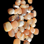 Banded Topaz Honrey Calcite 38 tumbled stones 22*12mm - 30*22mm 734g Wholesale Rocks and Things Store
