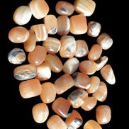 Banded Topaz Honrey Calcite 38 tumbled stones 22*12mm - 30*22mm 734g Wholesale Rocks and Things Store