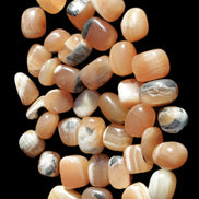 Banded Topaz Honrey Calcite 38 tumbled stones 22*12mm - 30*22mm 734g Wholesale Rocks and Things Store