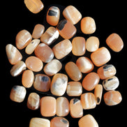 Banded Topaz Honrey Calcite 38 tumbled stones 22*12mm - 30*22mm 734g Wholesale Rocks and Things Store