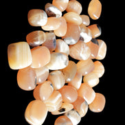 Banded Topaz Honrey Calcite 38 tumbled stones 22*12mm - 30*22mm 734g Wholesale Rocks and Things Store