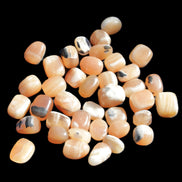 Banded Topaz Honrey Calcite 38 tumbled stones 22*12mm - 30*22mm 734g Wholesale Rocks and Things Store
