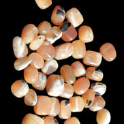 Banded Topaz Honrey Calcite 38 tumbled stones 22*12mm - 30*22mm 734g Wholesale Rocks and Things Store