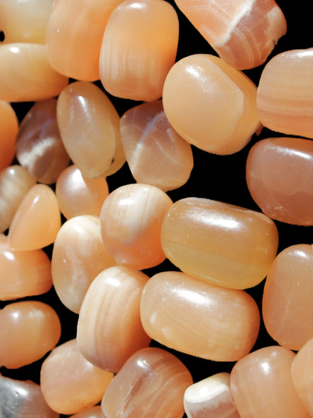 Topaz Calcite 44 tumbled stones 770g Wholesale Rocks and Things Store