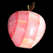 Afghan Jade Onyx hand-carved Apple 71*85mm 559g Rocks and Things