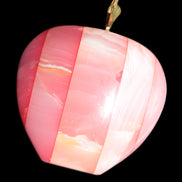 Afghan Jade Onyx hand-carved Apple 71*85mm 559g Rocks and Things