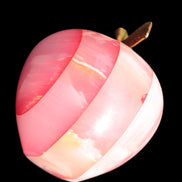 Afghan Jade Onyx hand-carved Apple 71*85mm 559g Rocks and Things